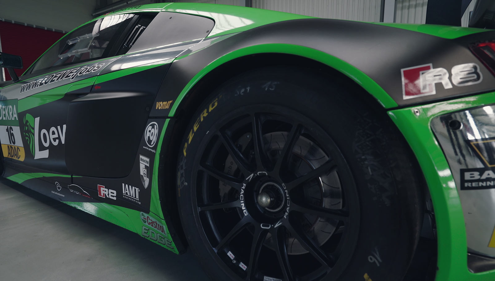 YACO Racingpilot Philip Geipel mit seinem Audi Rennsportwagen VOMAT Imagefilm