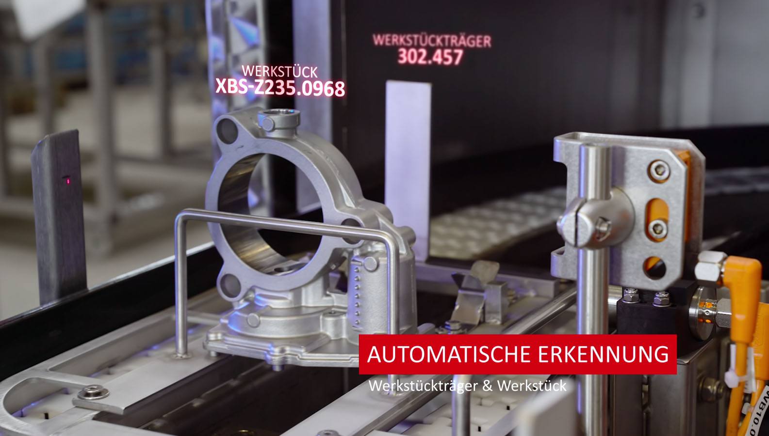 Sporer PCS Reinigungsanlage automatische Erkennung von Werkstückträger und Werkstück Sporer PCS - Produktclips
